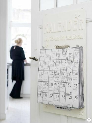 5 необычных календарей, которые легко сделать своими руками декор,поделки,рукоделие