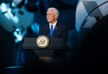 Pence says US will return to Moon with main goal 'to send Americans to Mars'