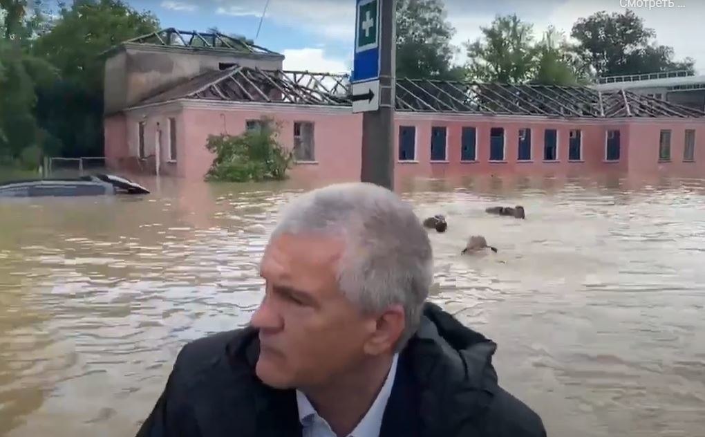 Вода пришла в Крым когда ее совсем не ждали