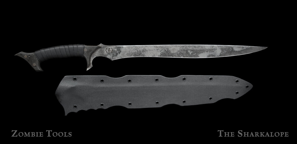 Нож The Sharkalope - Zombie Tools
