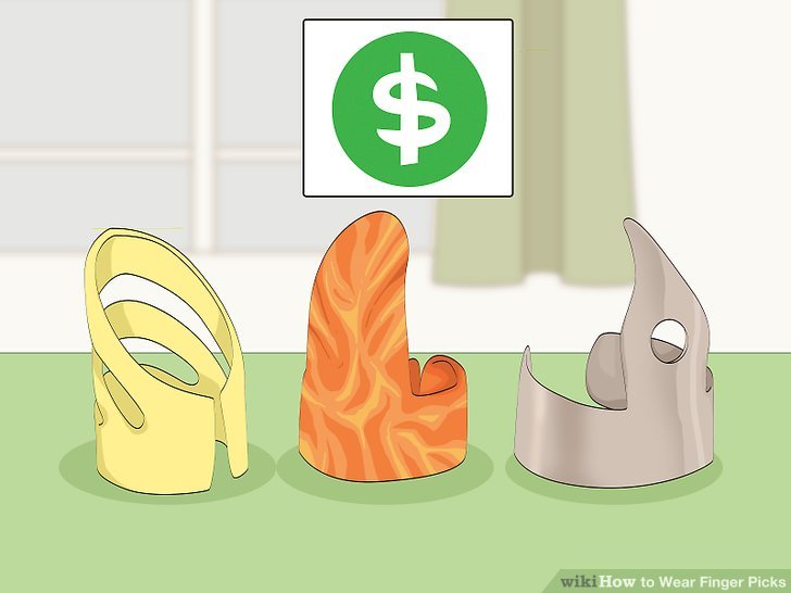 Image titled Wear Finger Picks Step 2