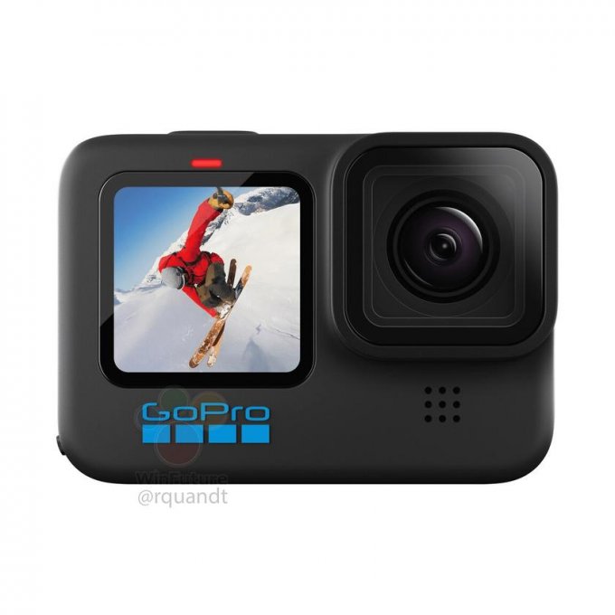 Представлены рендеры экшен-камеры GoPro Hero 10 Black GoPro, Black, разрешении, камеры, видео, корпуса, съемку, позволяющий, Hero9, Используется, фотографии, получать, изображения, датчик, новый, установлен, замедленную, качестваТакже, высокого, стабилизации