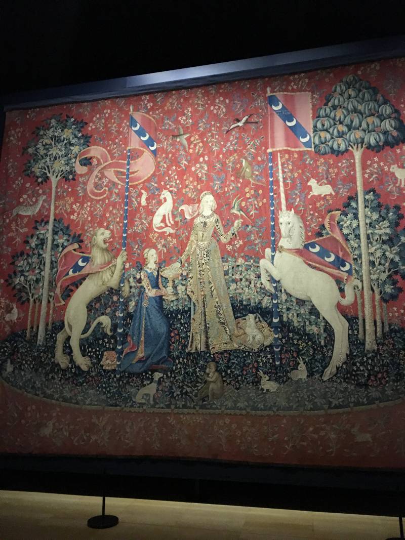 Музей Клюни: гобелены «Дама с единорогом» история