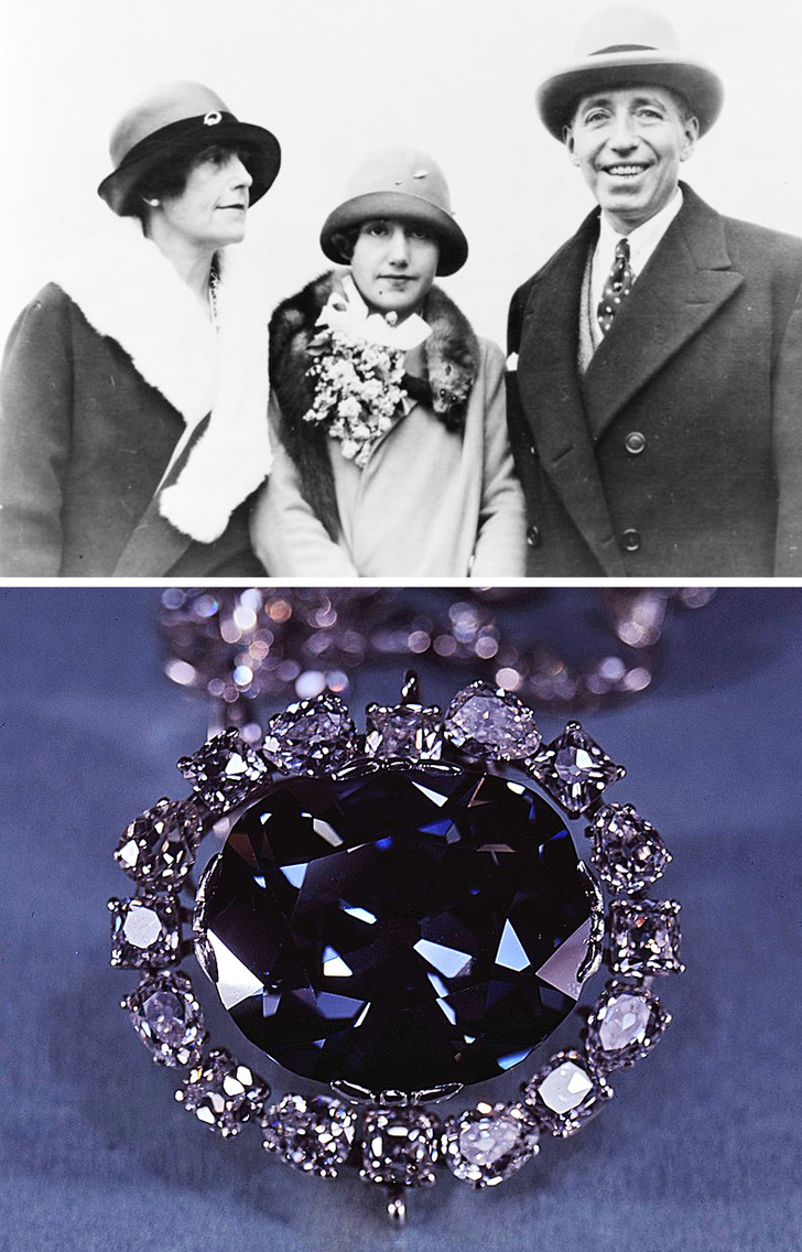 История прекрасного бриллианта Хоупа, который приносит своим владельцам несчастья История прекрасного бриллианта Хоупа, который приносит своим владельцам несчастья доказательства