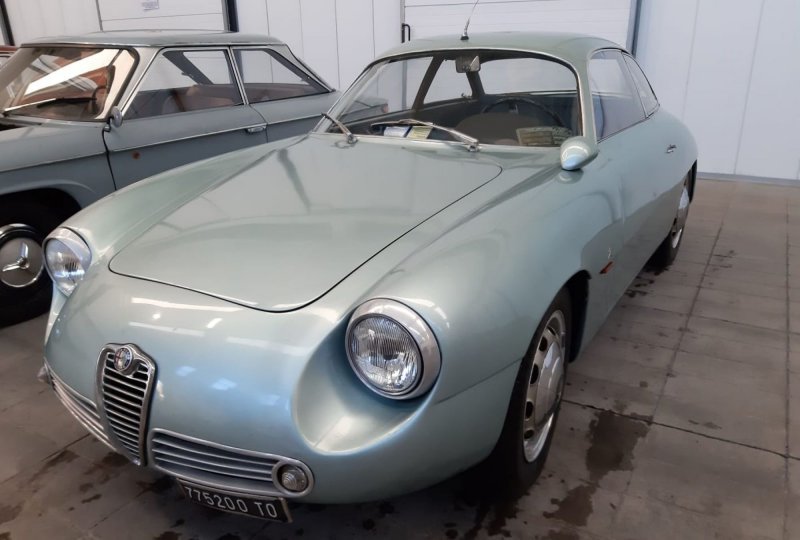 Редкая Alfa Romeo Giulietta SZ 1962 хранилась в подвале 35 лет 