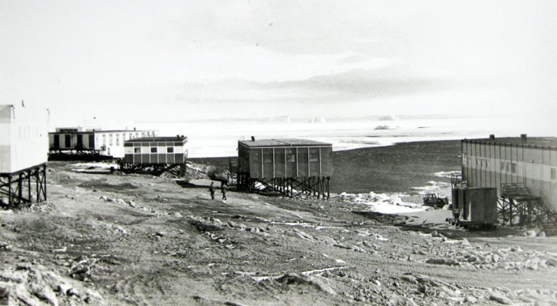 Станция Молодежная, Антарктида, 1980 год
