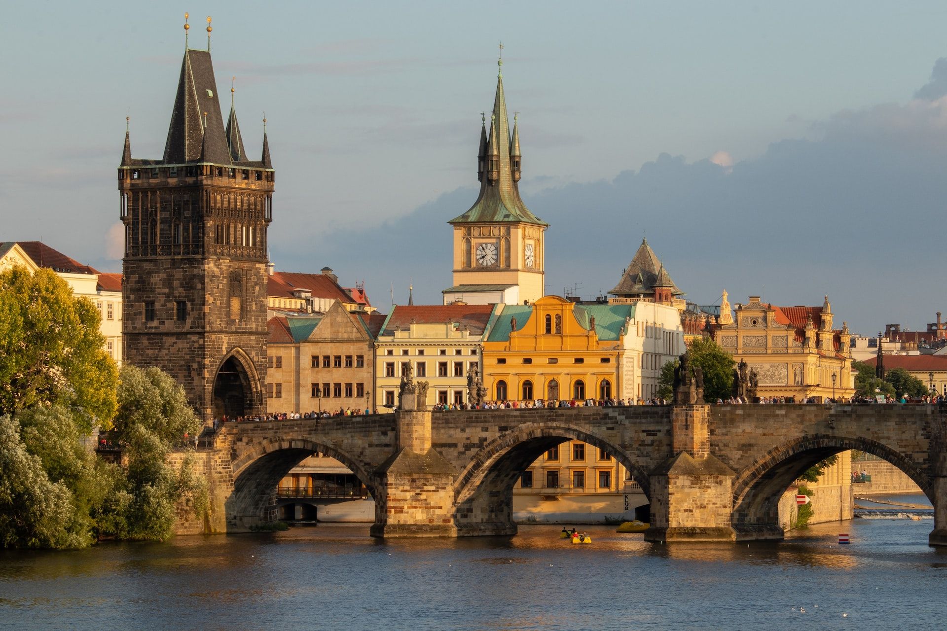 Прага город мосты