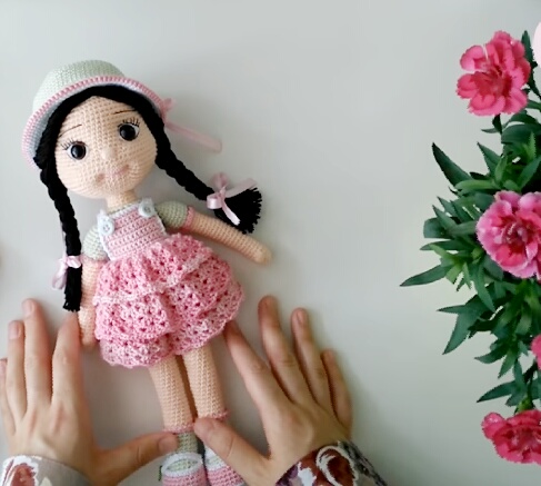 Восхитительные куколки-амигуруми: вяжем чудесные игрушки для девочек Кукла, связанная, крючком, несомненно, станет, любимой, игрушкой, девочки  