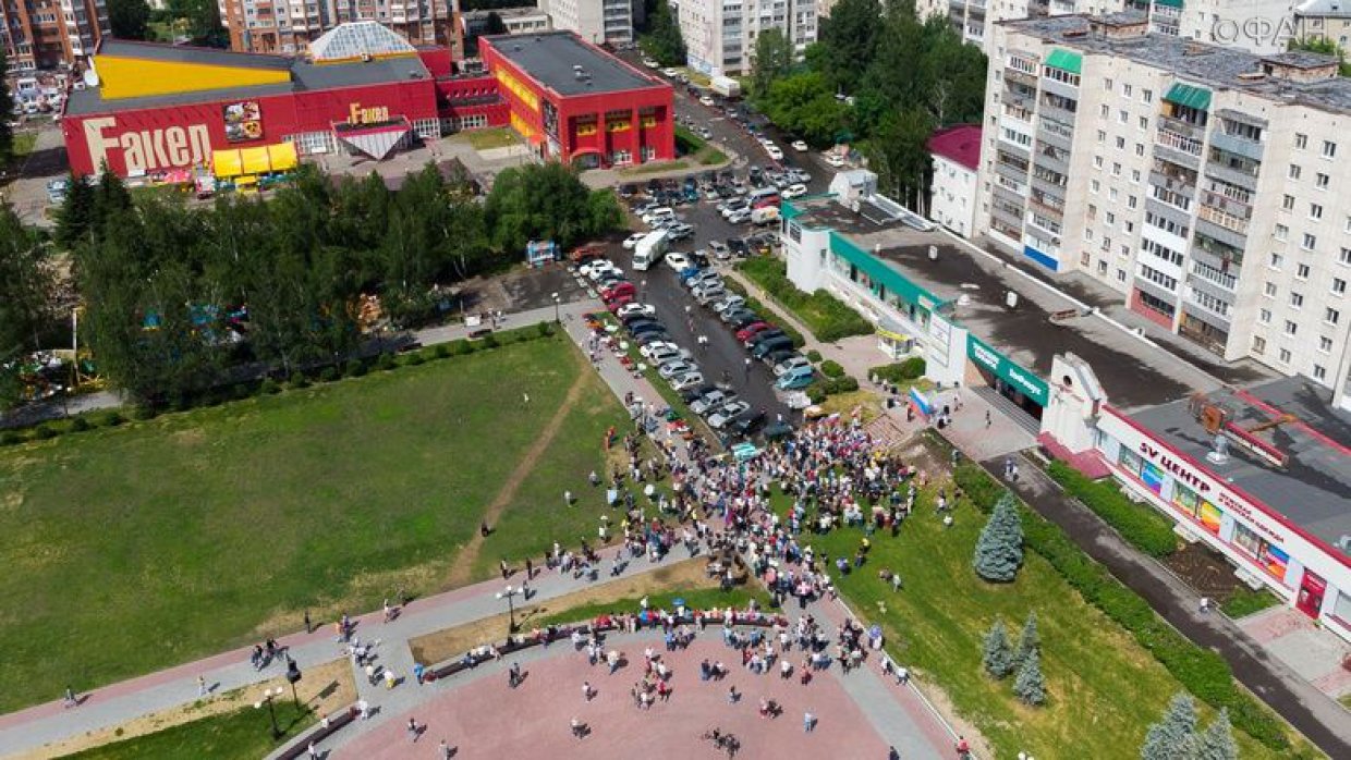 Митинг Навального в Томске.