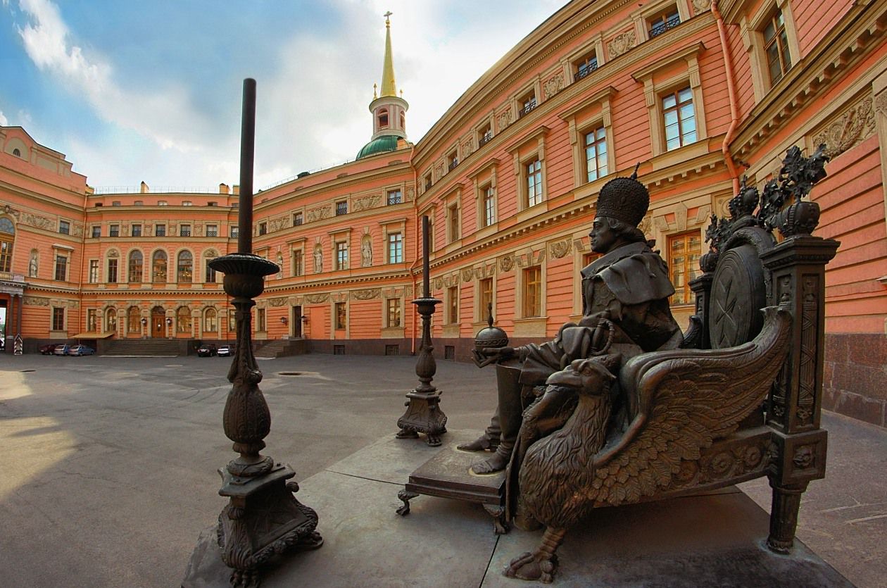 Призрак императора Павла I в Михайловском замке