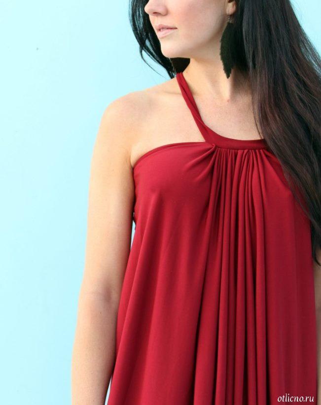 Пляжное платье в греческом стиле буквально за час