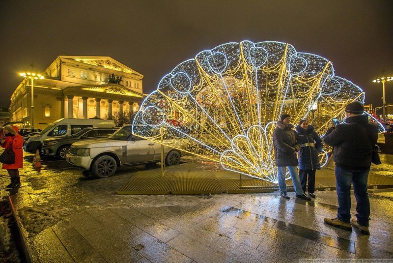 Прогулка по центру новогодней Москвы Прогулка по центру новогодней Москвы красиво, красота, москва, новый год, праздник, рождество, столица, фотография