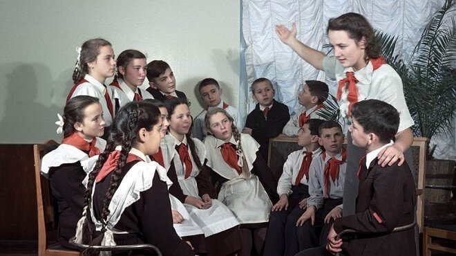 Постановочные фото советской жизни СССР, фото, это интересно