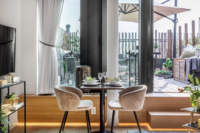 5 секретов красивой студии: вдохновляющая однушка в Стокгольме интерьер и дизайн,квартира,малометражка,студия