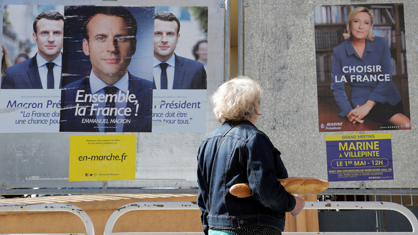 во Франции проходит второй тур президентских выборов