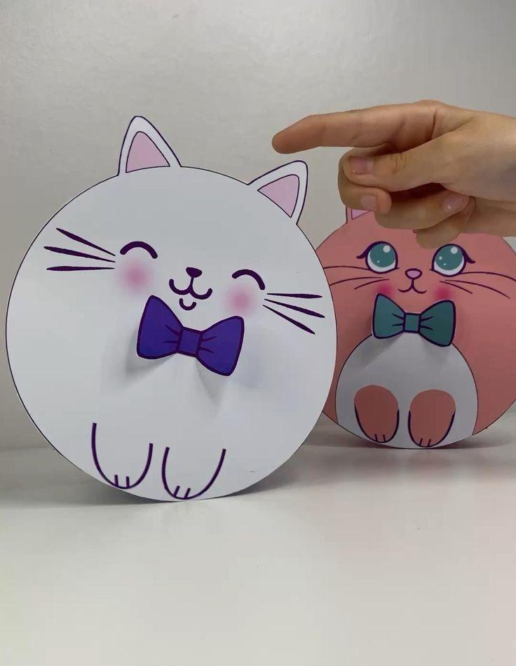 Легкие поделки из цветной бумаги: 10 идей для детей разного возраста бумаги, вырезать, нарисовать, приклеить, сложить, пополам, цвета, мордочку, диаметром, листе, цветной, показано, листа, любого, единорога, красного, глаза, делатьНа, чтобы, затем