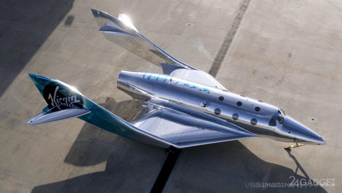 Virgin Galactic представила очередной, третий космический корабль VSS Imagine будущее,видео,гаджеты,наука,приборы,роботы,техника,технологии,электроника