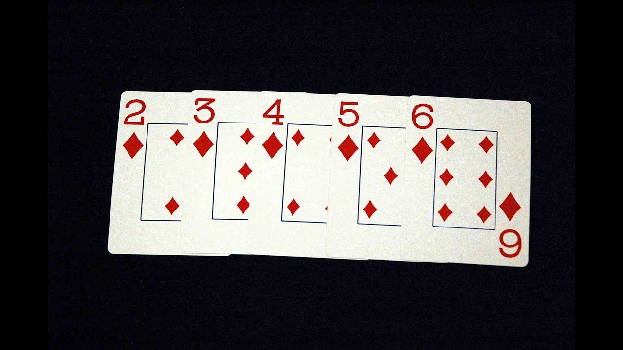 Стрит Флеш - восьмая комбинация в покере