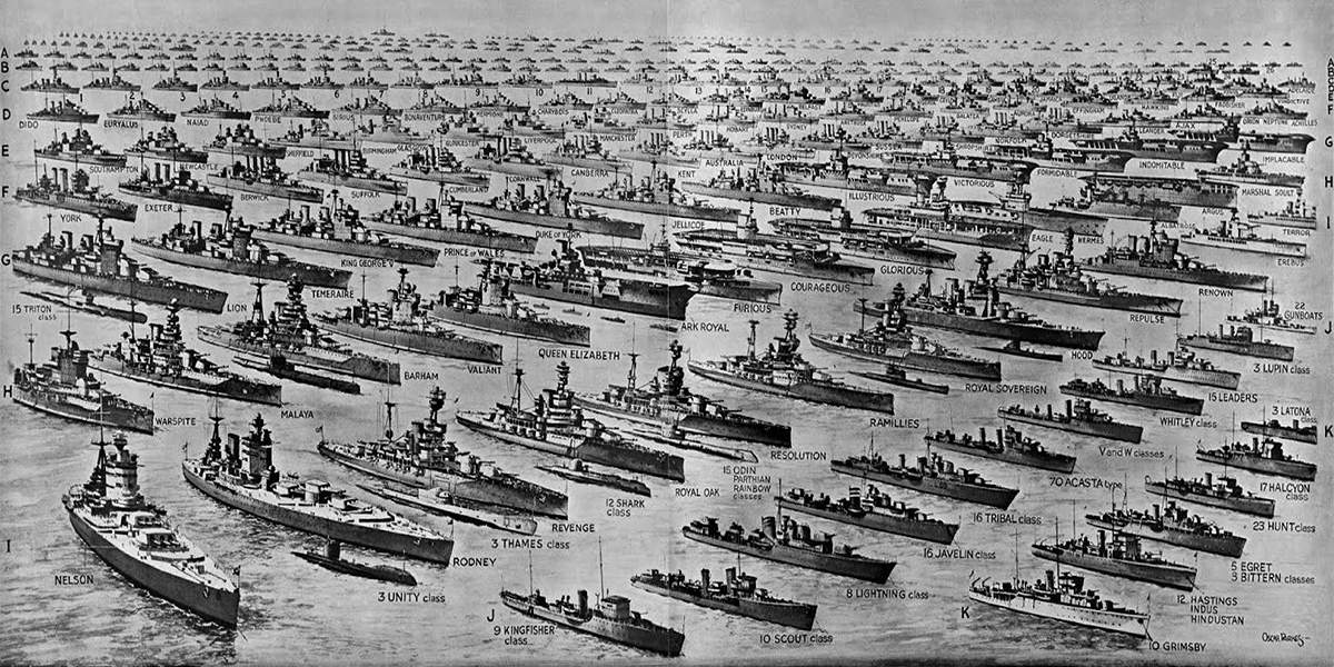 Британский флот к началу Второй мировой