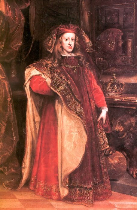 парадный портрет испанского короля Карла II