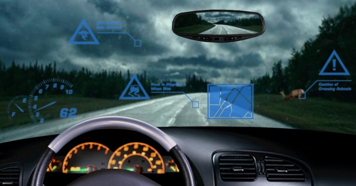 HUD - вывод информации на лобовое стекло.