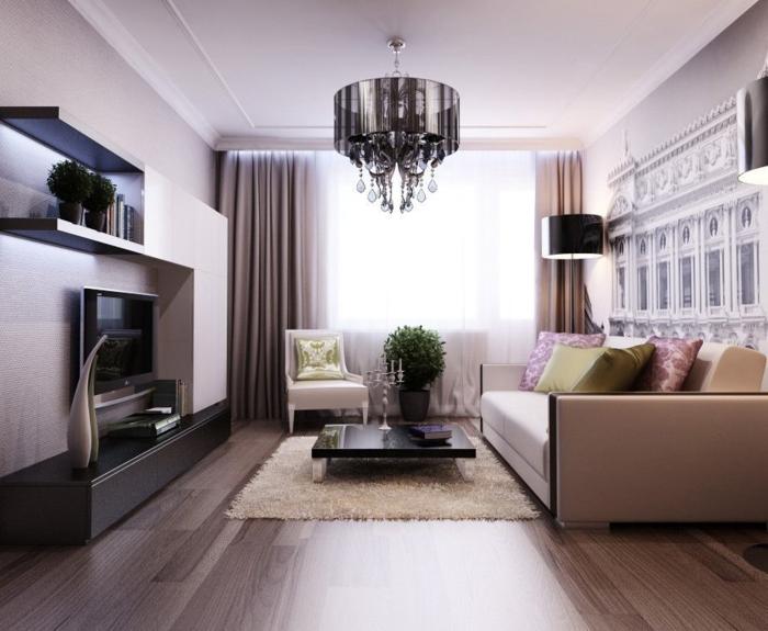 Уютная функциональная гостиная: 23 вдохновляющие идеи гостиная,идеи для дома,интерьер и дизайн