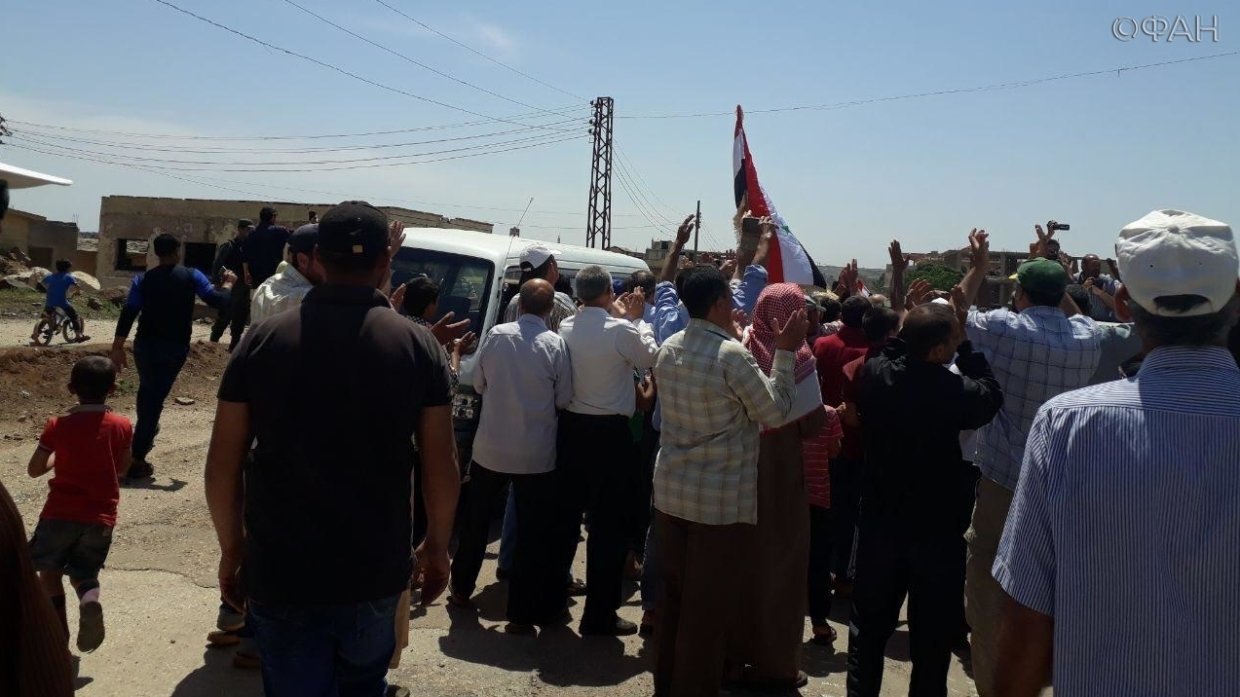 Силы безопасности САР вошли в освобожденные районы провинции Хомс