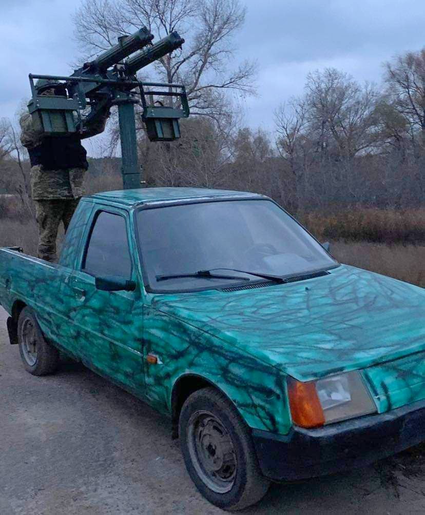 Украинский уродец: младший брат "Запорожца" с зенитными пулеметами