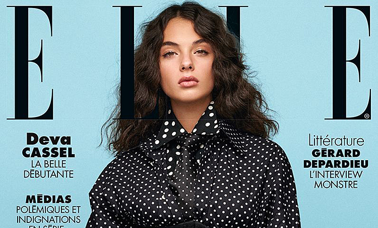 Дочь Моники Белуччи и Венсана Касселя дебютировала на обложке глянца