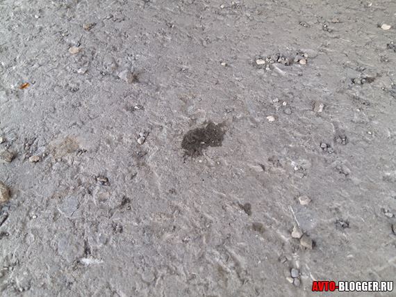 вода из глушителя