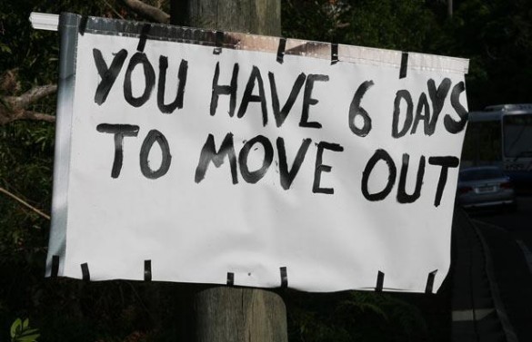 "У тебя есть 6 дней, чтобы съехать" предложение, прикол, розыгрыш, юмор