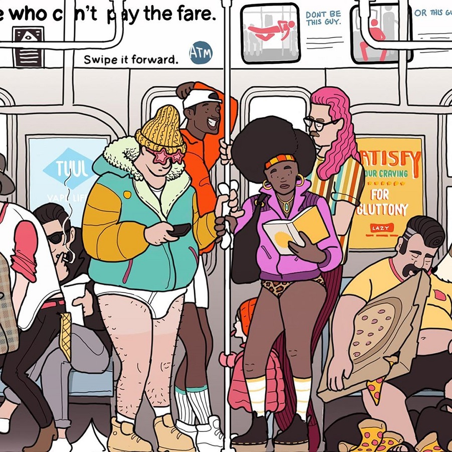 Странные вещи, которые происходят в метро 