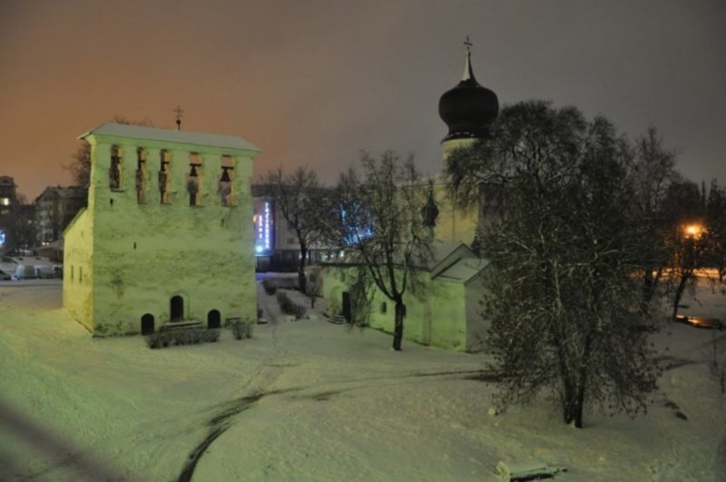 Псков Монастырь, псков, россия