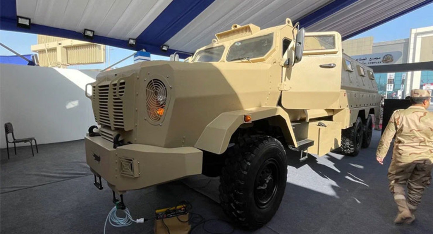 На выставке EDEX-21 египтяне показали свой бронеавтобус TEMSAH BUS