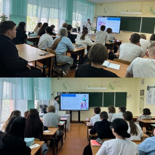 Приветствую всех! Занятие по профилактике острого гастрита среди учеников 11 класса.