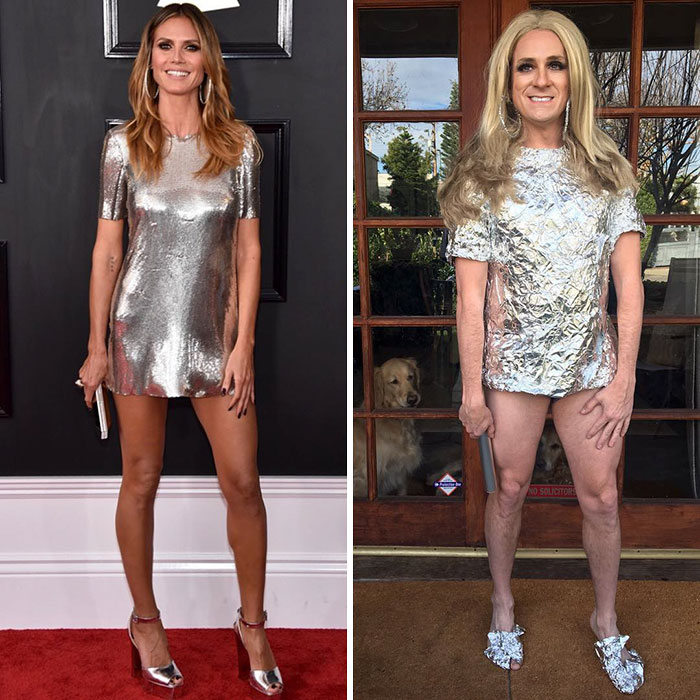 Tom Lenk As Heidi Klum