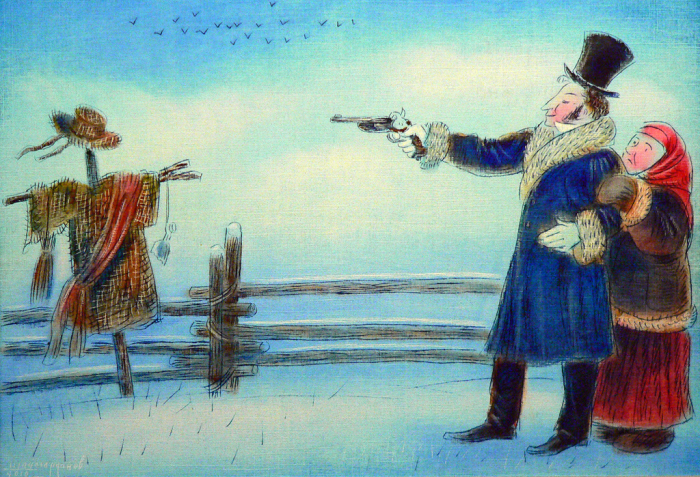 «Арина Родионовна и Александр Сергеевич»: Душевно-шуточная серия картин о поэте и его няне «Арина Родионовна и Александр Сергеевич»: Душевно-шуточная серия картин о поэте и его няне