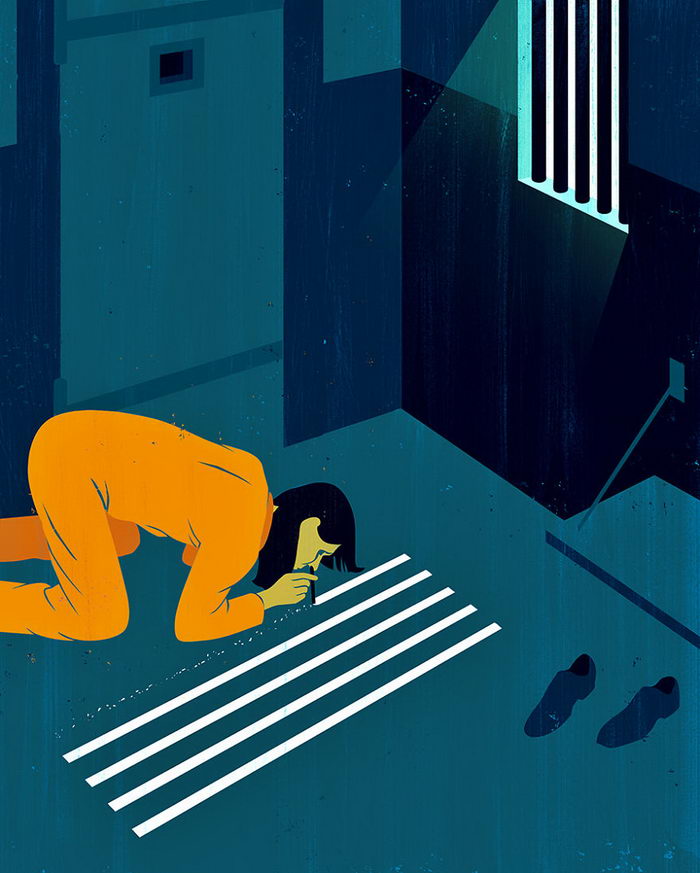 Ироничные иллюстрации: Сатира на развлечения современного мира. 