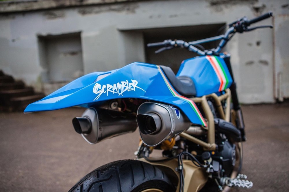 Кастом Ducati Scrambler Maverick