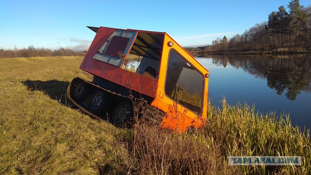 Мой самодельный гусеничный вездеход автосамоделки