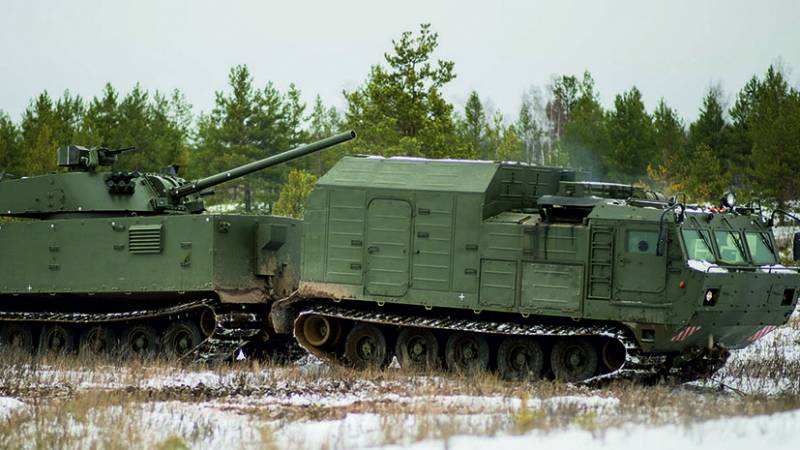 Двухзвенные сочлененные транспортеры в российской армии оружие