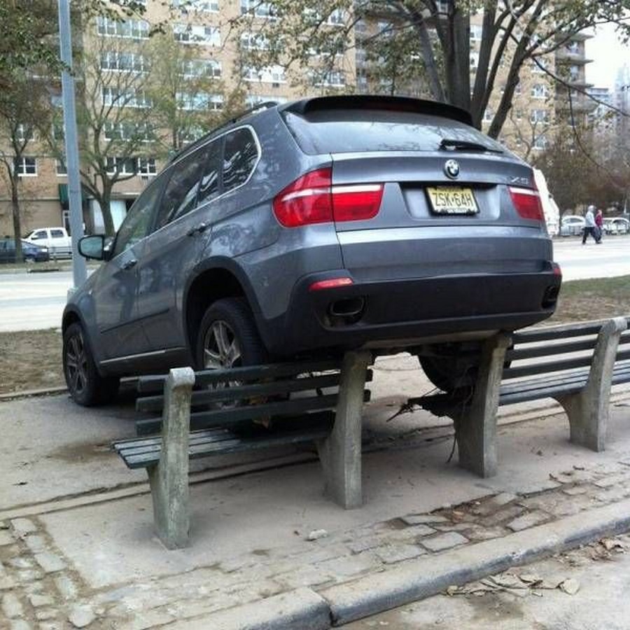 Смешная парковка авто