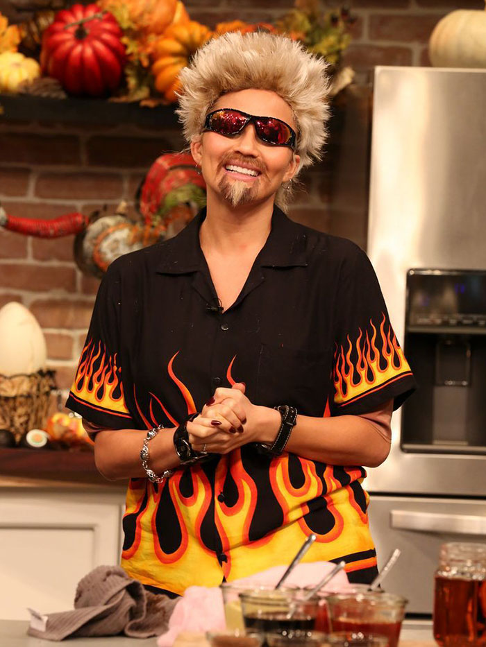 Chrissy Teigen As Guy Fieri