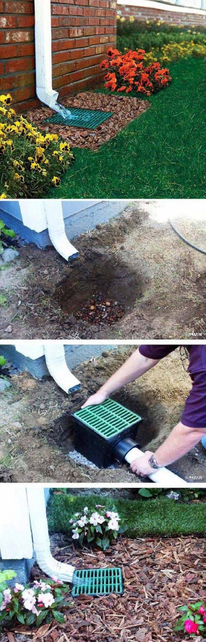 Сливная система с изюминкой: идеи обустройства водостока Сливная система с изюминкой: идеи обустройства водостока идеи