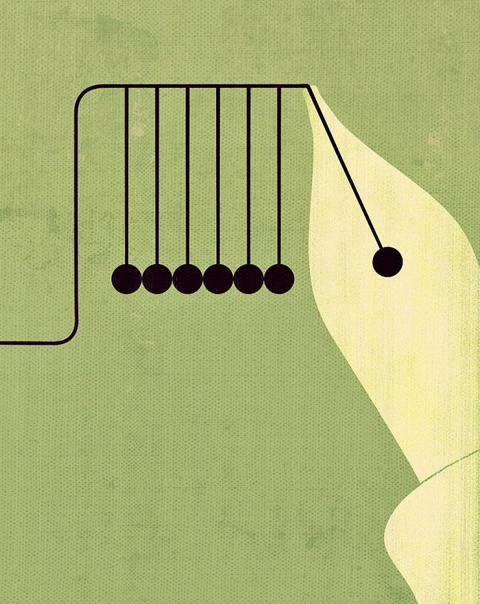 Ироничные иллюстрации: Сатира на развлечения современного мира. 