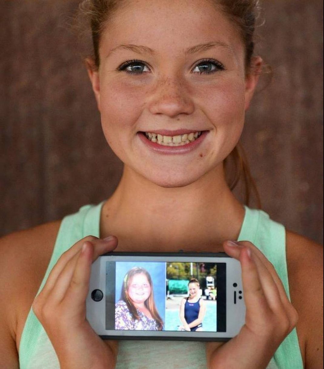 Над этой малышкой подшучивали в школе из-за лишнего веса — но сегодня её не узнать 