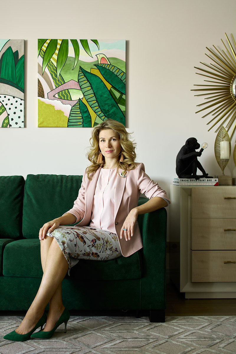 Тропические зарисовки в небольшой квартире в Москве Тропические зарисовки в небольшой квартире в Москве интерьер и дизайн,квартира,лето,Москва,тропические мотивы