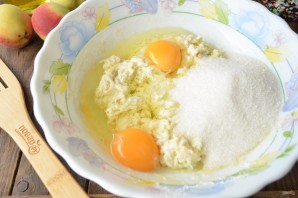 Кекс с цукини и персиками Кекс с цукини и персиками выпечка,кулинария