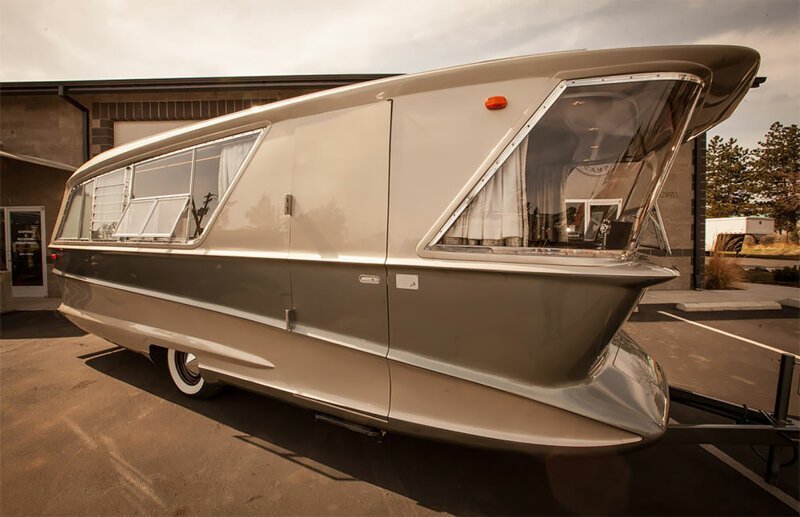 Винтажный дом на колесах, в котором хочется жить Винтажный дом на колесах, в котором хочется жить