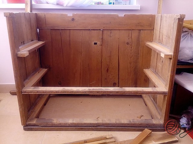 Обновил комод. Как Вам идея? handmake,дерево,поделки своими руками,разное,строительство и ремонт